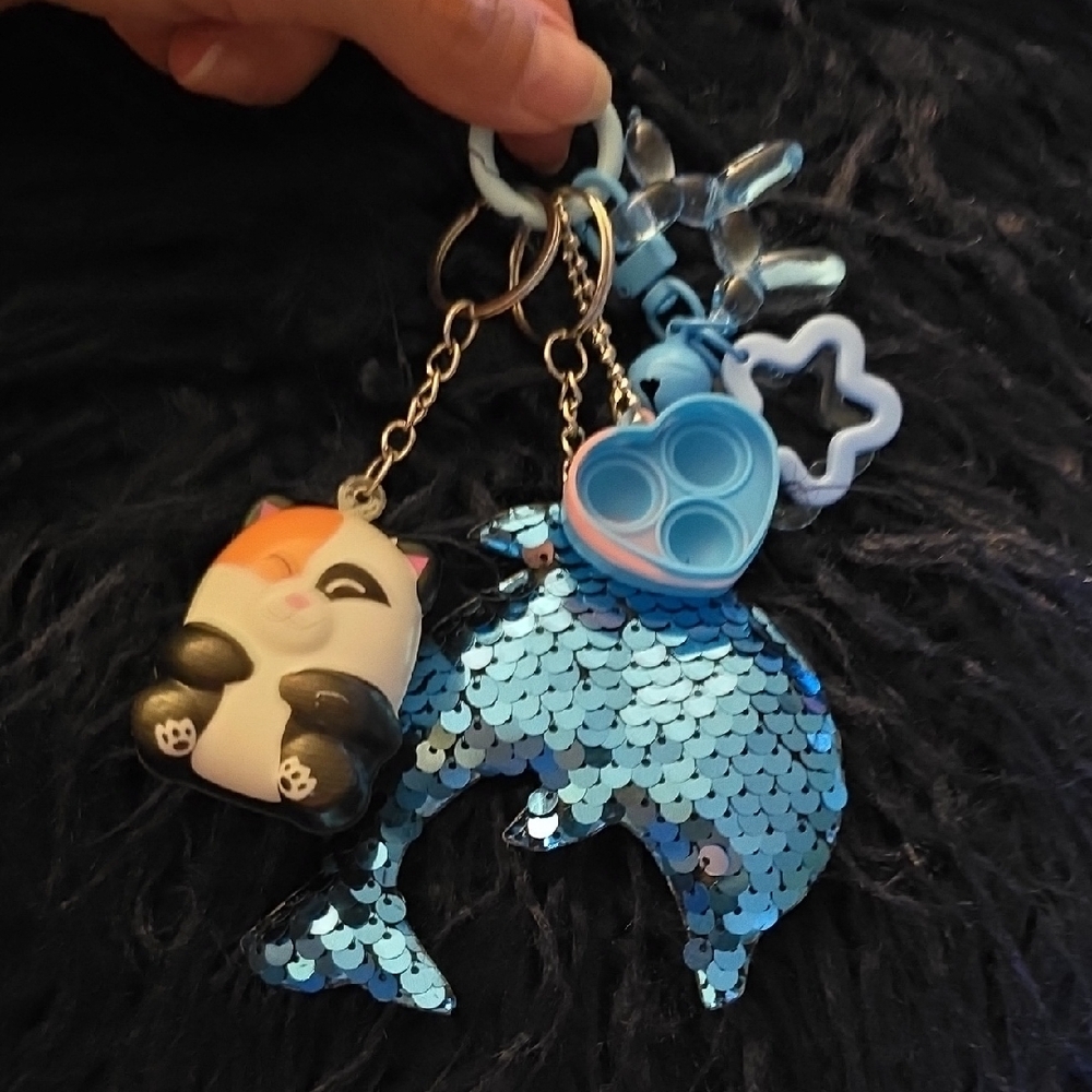 Kids Sensory Keychain ~ Backpack Zipper-pull
